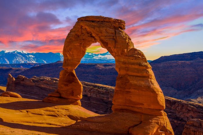 Arches formations moab parks