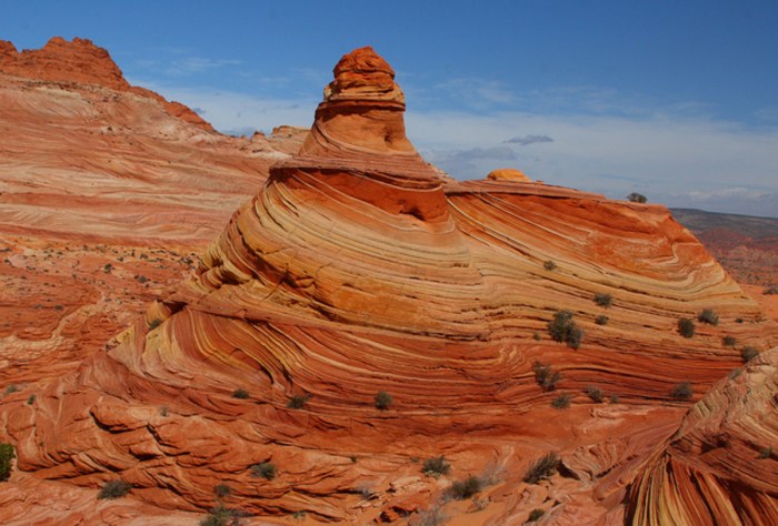 Famous rock formations monkey wrench