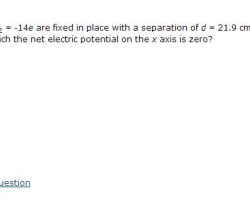 Charges particles q1 q2 2e