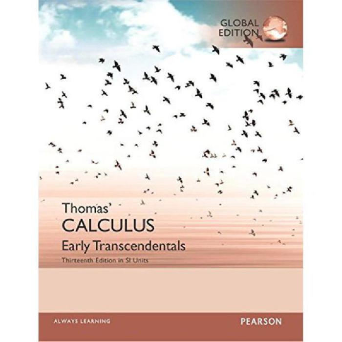 Thomas calculus early transcendentals 15th edition