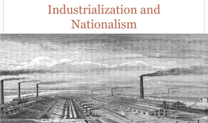 Guided reading activity industrialization and nationalism